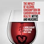 A red wine glass with a plunge of blood going into it forming the shape of a heart