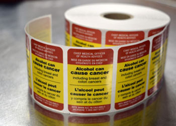 The movement is on to get real alcohol warning labels in the United States